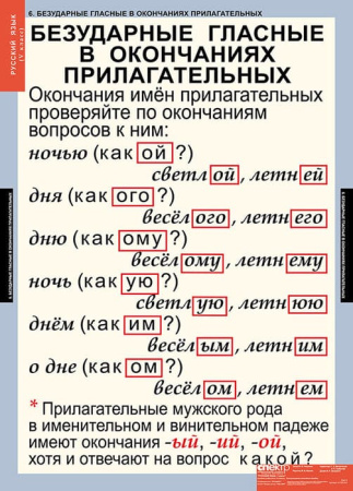 Русский язык (Комплект таблиц 14 шт. 5 кл.) 4-1123-014