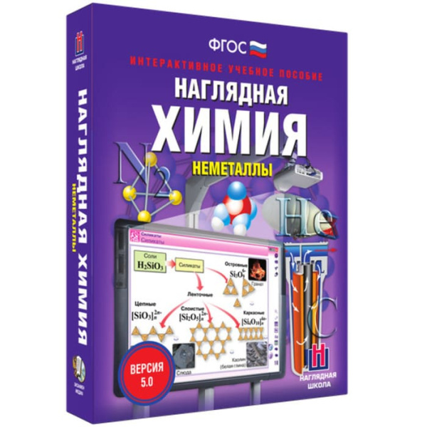 Неметаллы. Интерактивное учебное пособие (v.5.0) (BOX. Наглядная Химия) 464-0008175612