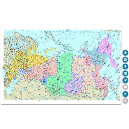 География. Природа России. Население России (v.7.0) (BOX. Интерактивные карты. 8 кл.) 464-0008178705
