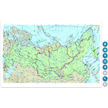 География. Природа России. Население России (v.7.0) (BOX. Интерактивные карты. 8 кл.) 464-0008178705