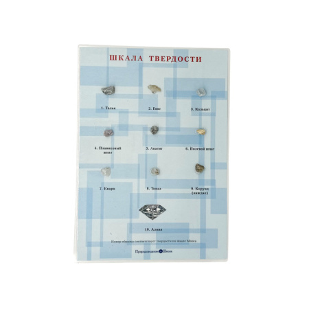 Коллекция Шкала твердости (15 паспарту)