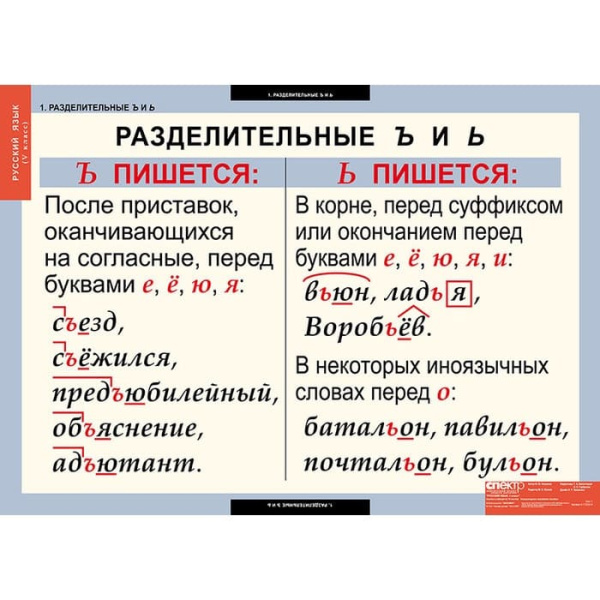 Русский язык (Комплект таблиц 14 шт. 5 кл.) 4-1123-014